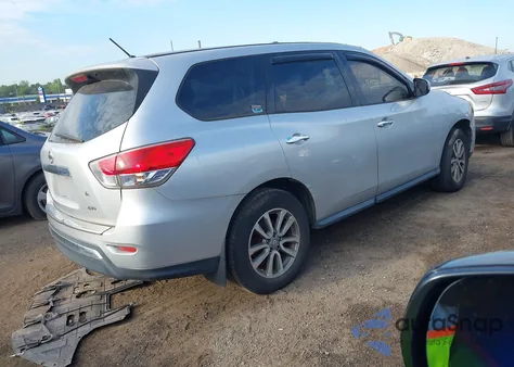 2013 Nissan Pathfinder S/Sv/Sl/Platinum из США, поврежденный, VIN 5N1AR2MM6DC635775